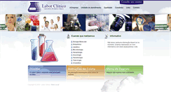 Desktop Screenshot of laborclinico.com