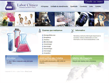 Tablet Screenshot of laborclinico.com